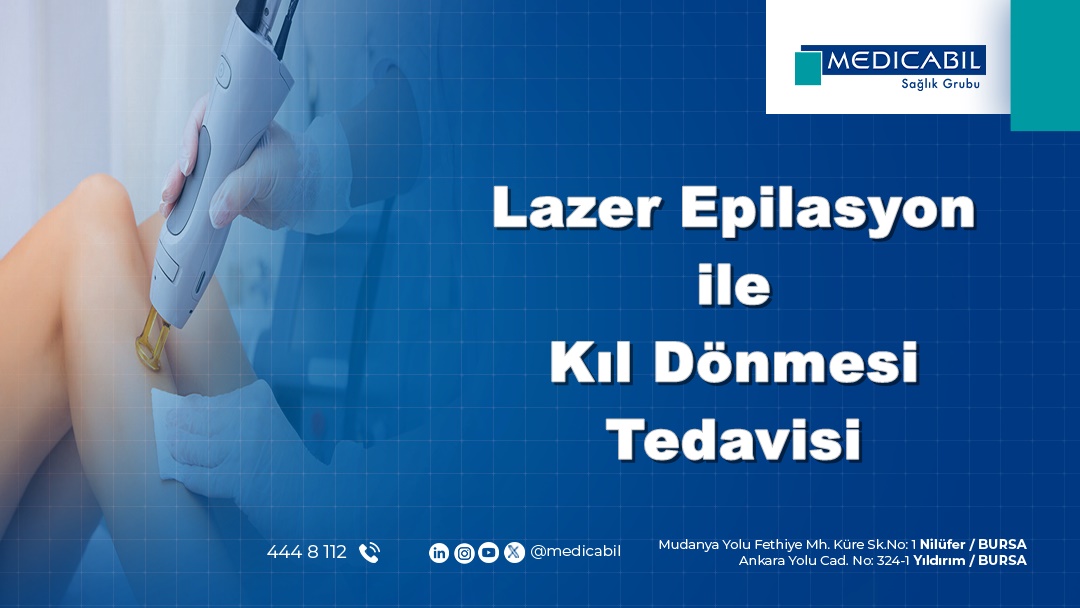 Lazer Epilasyon ile Kıl Dönmesi Tedavisi