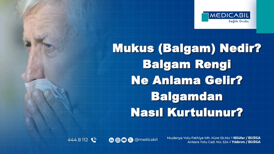 Mukus (Balgam) Nedir? Balgam Rengi Ne Anlama Gelir? Balgamdan Nasıl Kurtulunur?